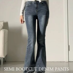 Women's Semi Bootcut Denim Jeans